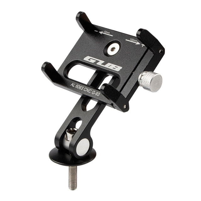 GUB G-95 Bike Phone Holder 270 Degree Rotation Cycling Navigation Stand Aluminum Alloy Bike Navigation Bracket for Bicycle