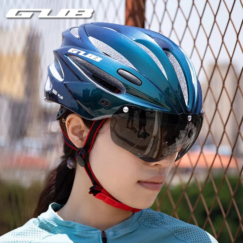 GUB K80 Plus Casco MTB Bike Mountain Bike Casco Da Ciclismo Con Visiera